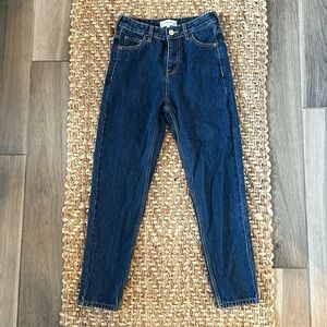 Mango Mom high rise jeans size 2